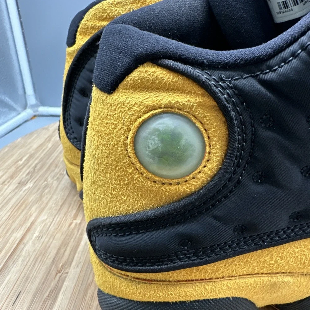 Jordan 13 Retro Carmelo Anthony Class Of 2002 (B-Grade) Men's 10 Black And Gold